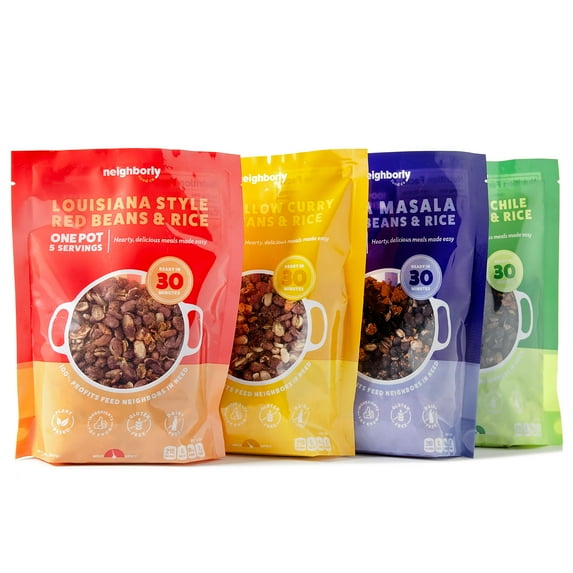 Neighborly Food Co. Variety Meals Ready to Cook 4 Pack