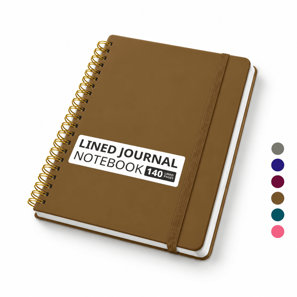 Earth Notebooks Neighborly Nook Lined Spiral Notebook Journal College Ruled 5.7