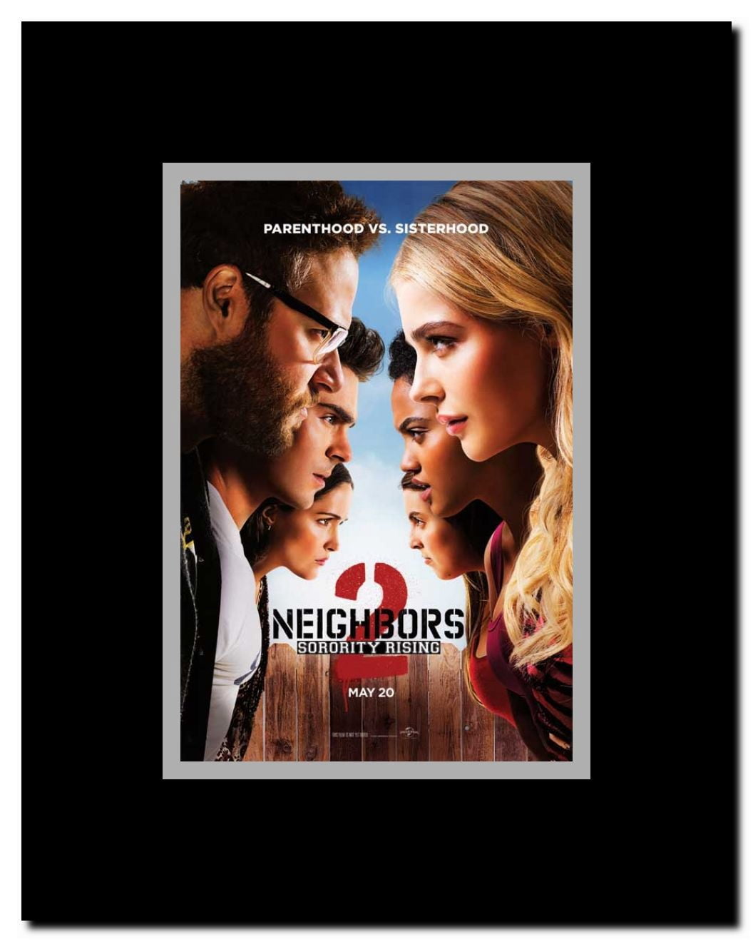 Neighbors 2: Sorority Rising Framed Movie Poster
