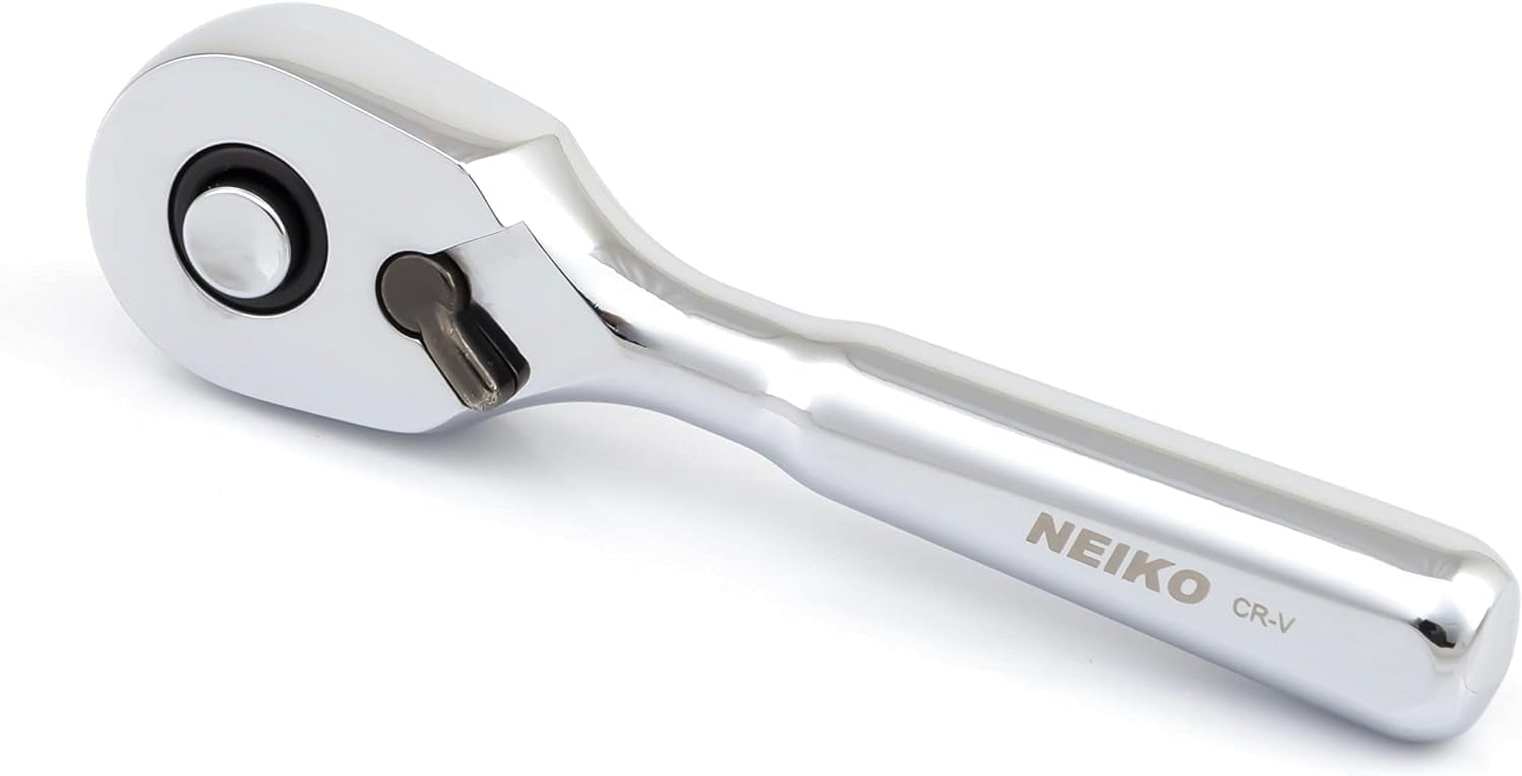 Neiko 03001A Stubby Ratchet, 1/4 Inch Ratchet Wrench, 108