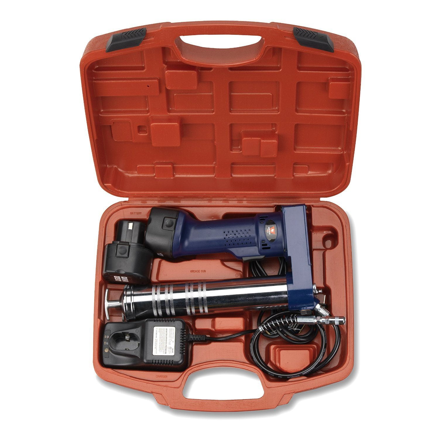 Neiko 12000A 12V 6500 PSI Cordless Grease Gun| Batteries Included