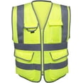 thumbnail image 1 of Neiko 53996A XX-Large Ultra Reflective Safety Vest with Reflective Stripes & Zipper, Visibility Strips on Neon Yellow for Emergency, Safety Vest for Men and Women, Adult Safety Vest, 1 of 7