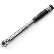 Neiko PRO 03707B 3/8" Torque Wrench, 3/8  Drive SAE, 15-80 Ft-Lb, 14  Length, Adjustable Click Torque Wrench, Chrome Vanadium Cr-V Steel
