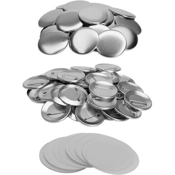 Neil 2.25" Metal Button Parts - Pack of 100