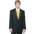 thumbnail image 1 of Neil Allyn 7-Piece Formal Tuxedo with Flat Front Pants, Shirt, Gold Vest, Tie & Cuff Links. Prom, Wedding, Cruise, 1 of 5
