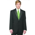 thumbnail image 1 of Neil Allyn 7-Piece Formal Tuxedo with Pleated Front Pants, Shirt, Lime Vest, Tie & Cuff Links. Prom, Wedding, Cruise, 1 of 5