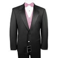 thumbnail image 1 of Neil Allyn 7-Piece Formal Tuxedo with Pleated Front Pants, Shirt, Pink Vest, Bow-Tie & Cuff Links. Prom, Wedding, Cruise, 1 of 5