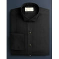 thumbnail image 1 of Neil Allyn Men's Black Wing Collar 1/4" Pleats Formal Tuxedo Shirt-XL-36-37, 1 of 1