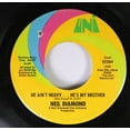 thumbnail image 1 of Neil Diamond-He Ain't Heavy...He's My Brother 1970 Origina, 45 SLEEVE, 1 of 1