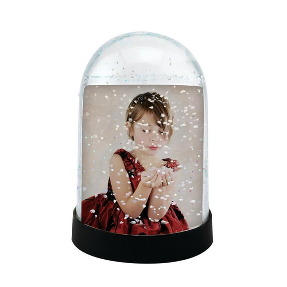 Neil Enterprises Clear Vertical Photo Snow Globe