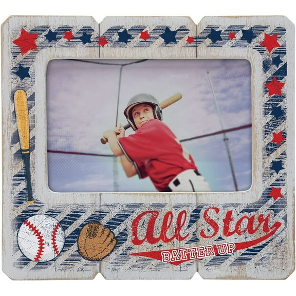Neil Enterprises Inc. Baseball All-Star 6" x 4" Wood Single Picture Frame