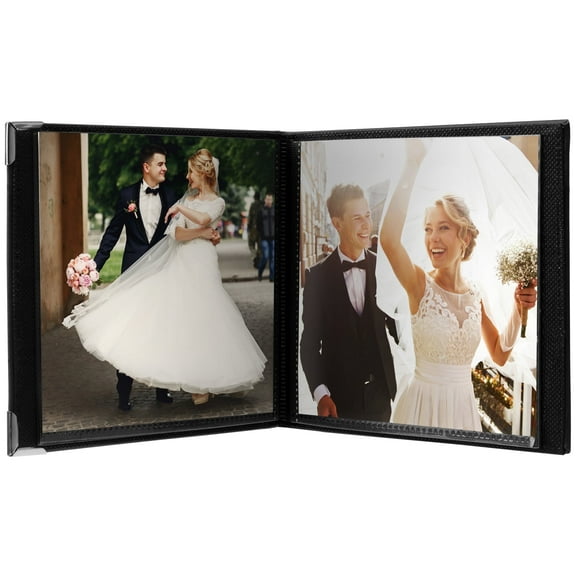 Neil Enterprises Inc. Black 5" x 5" Proof Photo Album for 24 Photos - Pack of 50