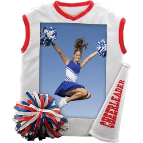 Neil Enterprises Inc. Cheerleader Uniform 3.5x5 Picture Frames - Pack of 12