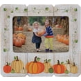 thumbnail image 1 of Neil Enterprises Inc. Fall Pumpkin 6" x 4" Wood Picture Frame, 1 of 5