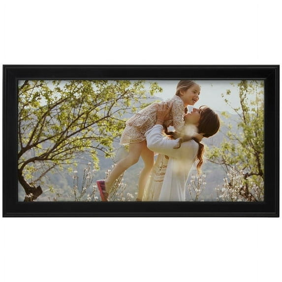 Neil Enterprises Inc. Traditional Black 10" x 20" Panoramic Picture Frame - Pack of 12