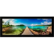 Neil Enterprises Inc. Traditional Black 30" x 10" Panoramic Picture Frame