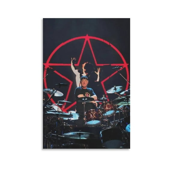 Neil Peart Poster Poster Decorative Painting Canvas Wall Art Living Room Posters Bedroom Painting 12x18inch(30x45cm)