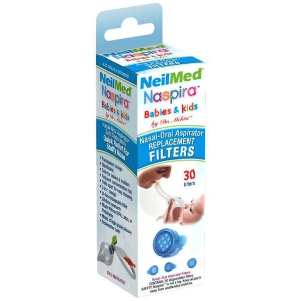 Neilmed Naspira Oral Suction Nasal Aspirator For Babies and Kids - 1 ea 