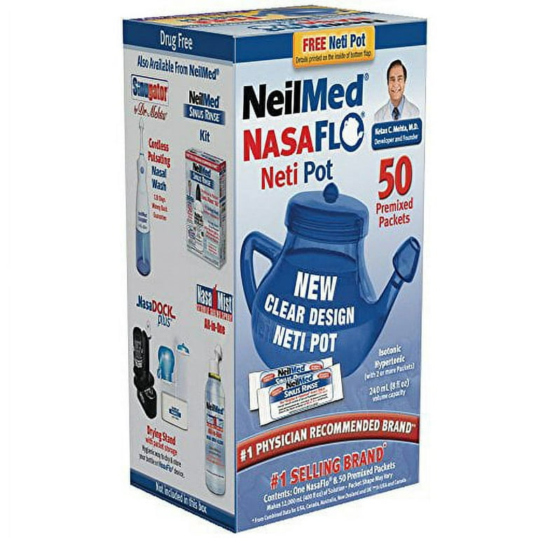 NeilMed Nasaflo Neti-Pot Nasal Wash System, 1 ct - Kroger