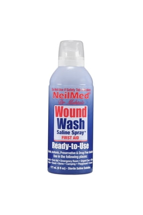 Neilcleanse Wound Wash, Sterile Saline, 6 oz, 1 Piece