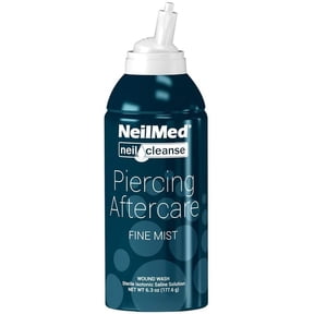 NeilMed Piercing Aftercare Gentle Fine Mist, 6 Oz