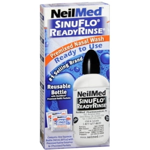 NeilMed SinuFlo ReadyRinse Premixed Nasal Wash, 8 oz