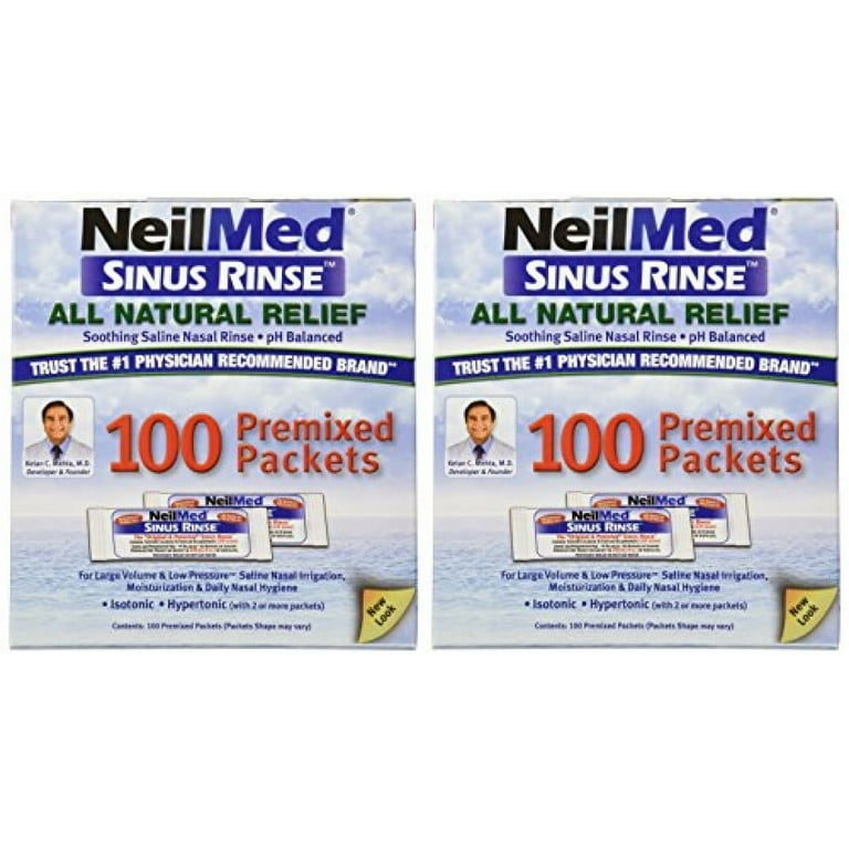 NeilMed Sinus Relief Rinse Packsts, 100 ct - Kroger