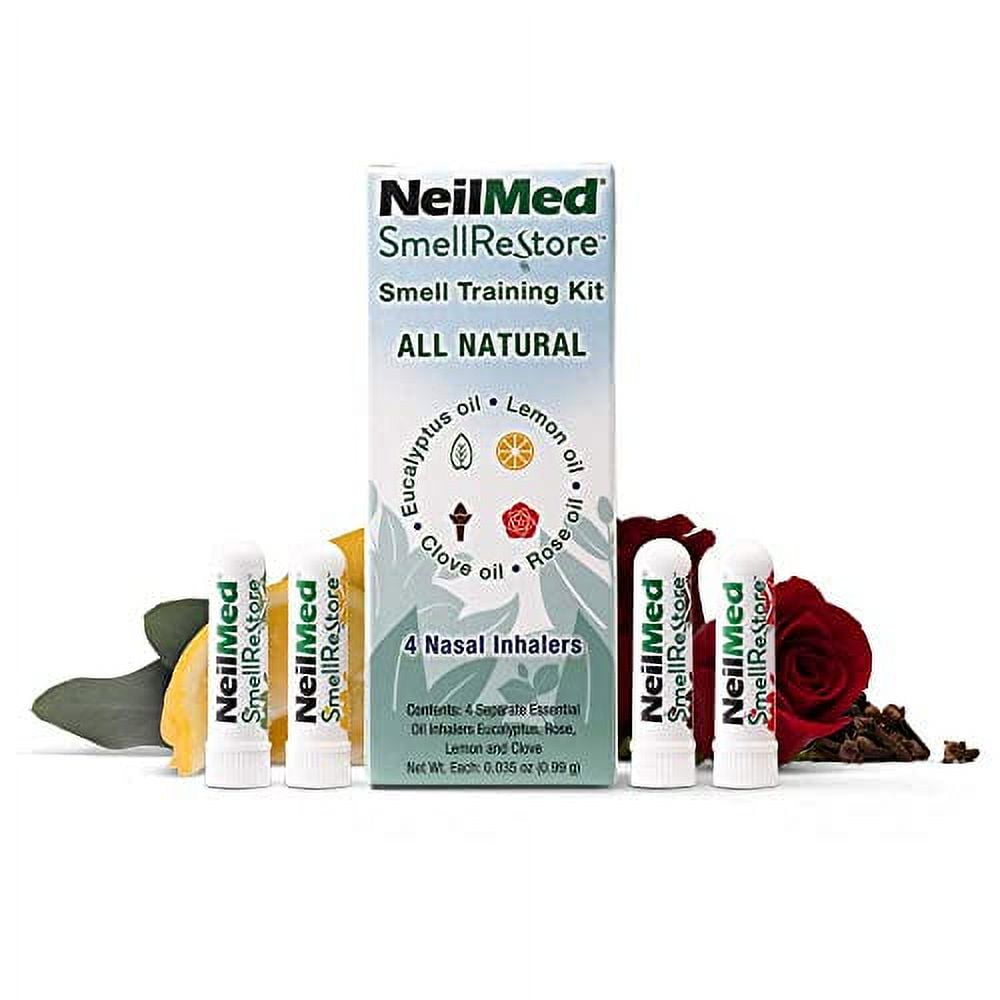 NeilMed Smell Restore All Natural Smell Training Kit with 4 Separate