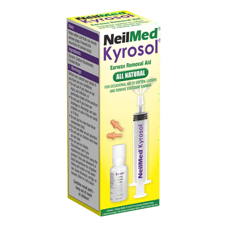 NeilMed (Squip) Kyrosol All-Natural Earwax Removal Aid