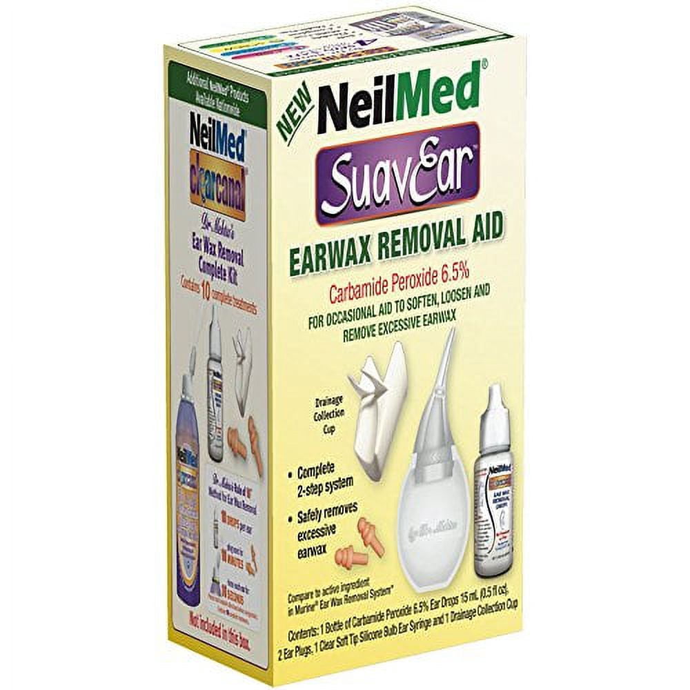 NeilMed Suavear Ear Wax Removal Aid, 0.20 Pound - Walmart Business Supplies