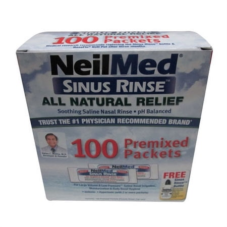 Neilmed Sinus Rinse Allergy And Sinus Premixed Packets - 100 Ea