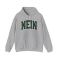 thumbnail image 1 of Nein No in German Germany Hoodie Gifts Hooded Sweatshirt Pullover Shirt, 1 of 4