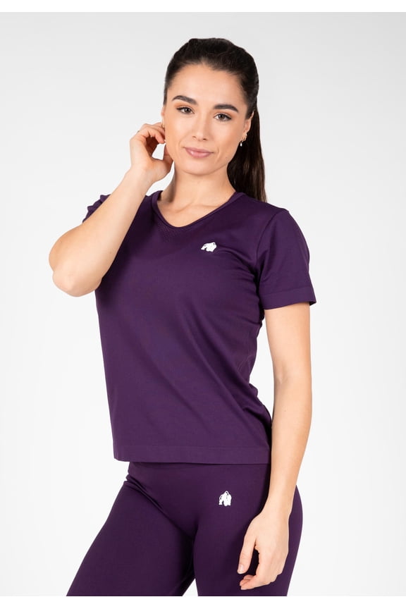 Neiro Seamless T-Shirt - Purple