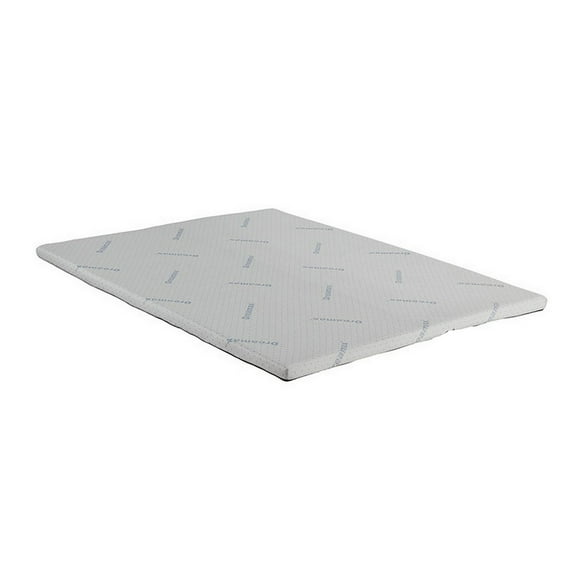 Neko 2 Inch Plush King Size Mattress Topper Soft NU TEX Polyurethane Foam - Saltoro Sherpi