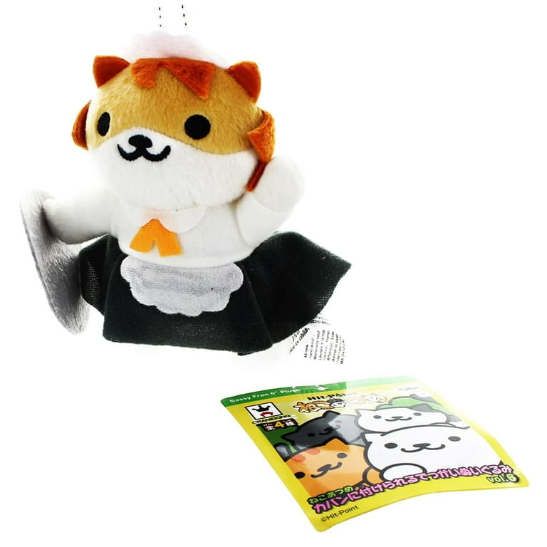 Cute lovely neko atsume cat plush sales