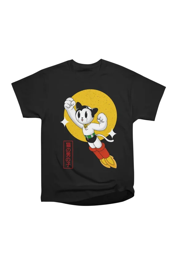Neko Boy T-Shirt Tee Gift For Him Merch For Her Apparel For Friend
