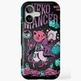 thumbnail image 1 of Nekomancer Cat Magic Necromancer Compatible Phone Case for iPhone 11–17 Pro Max, 1 of 2