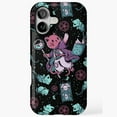 thumbnail image 1 of Nekomancer Cat Magic Pattern Compatible Phone Case for iPhone 11–17 Pro Max, 1 of 2