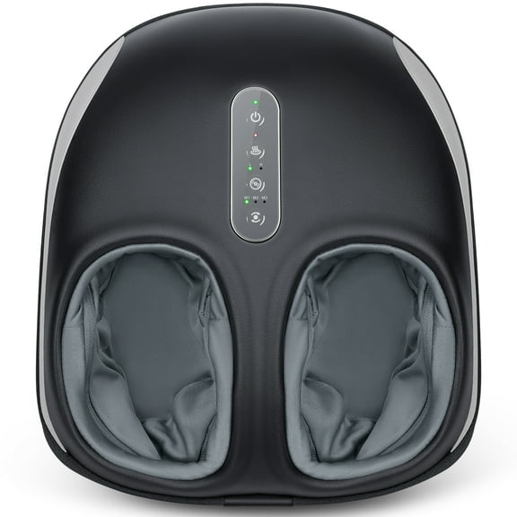 Nekteck Foot Massager Machine with Heat, Deep Kneading Shiatsu Foot Massager with Air Compression, Soothe Muscles, Multiple Massage Modes & Adjustable Intensity Christmas Gifts for Her & Him