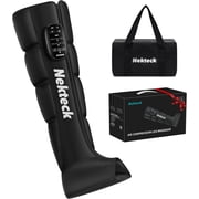 Nekteck Leg Compression Massager Recovery System, Cordless Full Leg Massager for Circulation and Pain Relief, Compression Boots with 6 Modes 4 Intensities, Relaxation, Fathers Day Gift for Dad/Mom