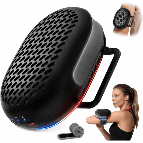Nekteck Portable Cold Therapy Machine, 3-in-1 Hot and Cold Therapy Device, Rechargeable Heating and Cooling Pad, Cordless Wearable Wrap for Knee, Shoulder, Back, Arms and Legs