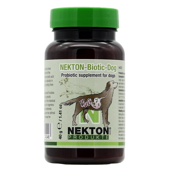NEKTON Biotic-Dog Probiotic Supplement for Dogs 1.41 oz (40g)