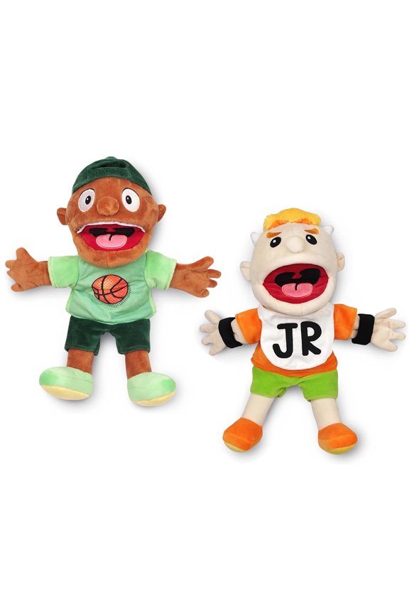 Handmade Jeffy Puppets, Plush Fabric, 23 inch