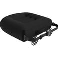 thumbnail image 1 of Nelbons Tailbone Relief Car Booster Seat Cushion, 15.7" x 15.7" x 5.5", Solid Black, 1 of 8