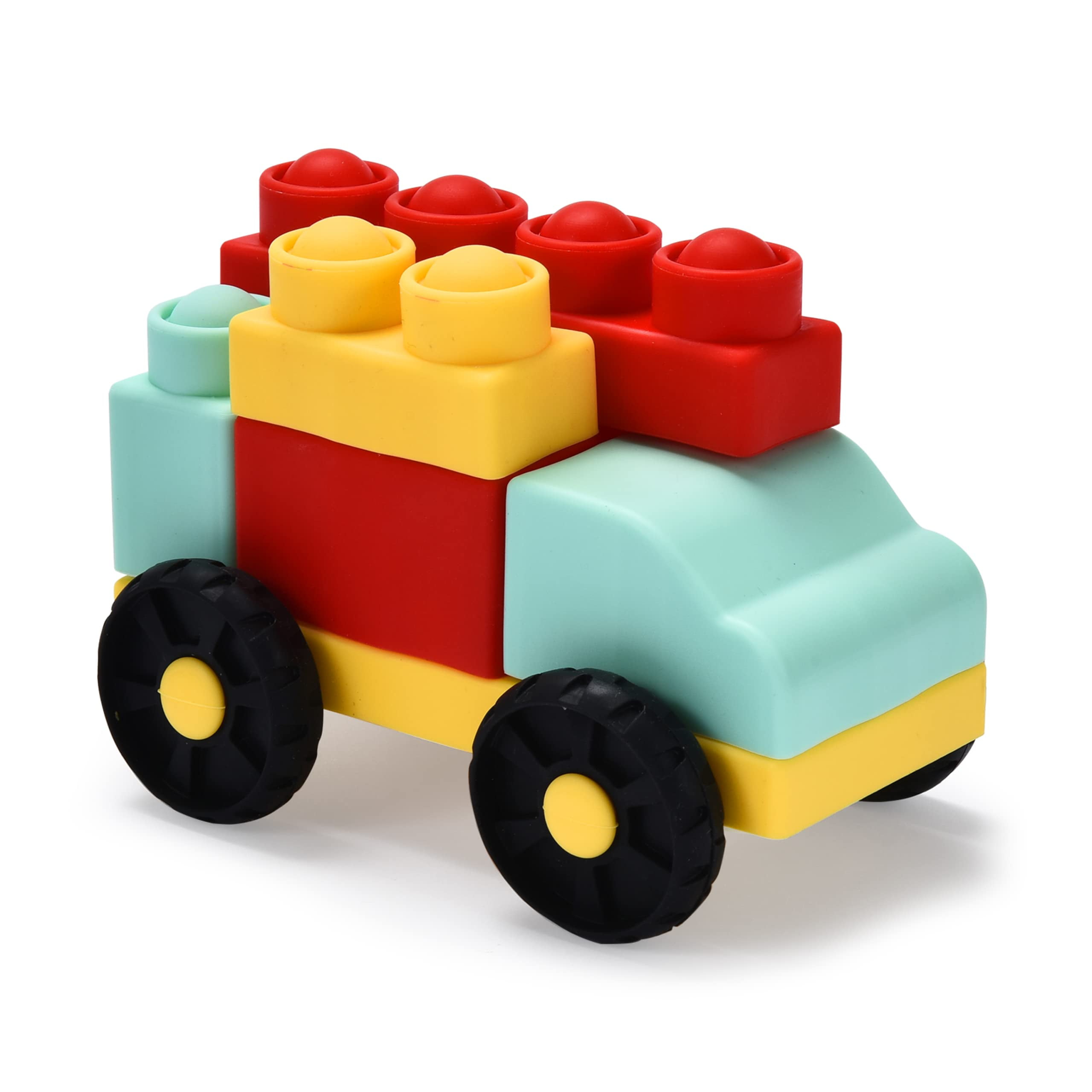 Neliblu Silicone Building Blocks Educational DIY Push Bubble Fidget ...