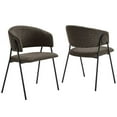 thumbnail image 1 of Nella Dining Chairs Set of 2 in Java Black, 1 of 3