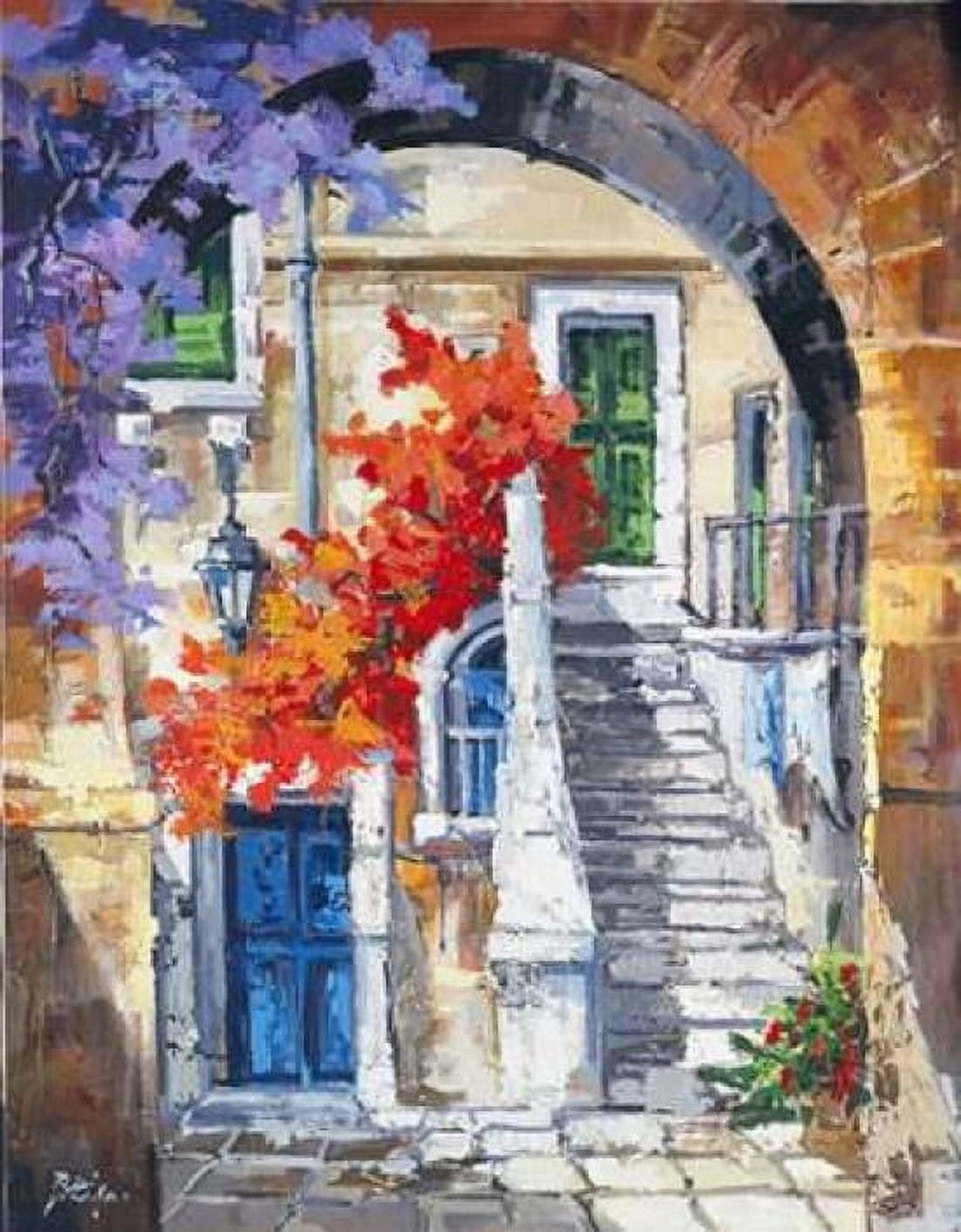 Nelle vie Canvas Art - Roberto di Viccaro (22 x 28)