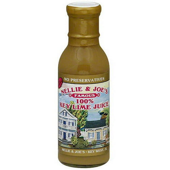Nellie & Joe's 100% Juice, Key Lime, 12 Fl Oz, 12 Count