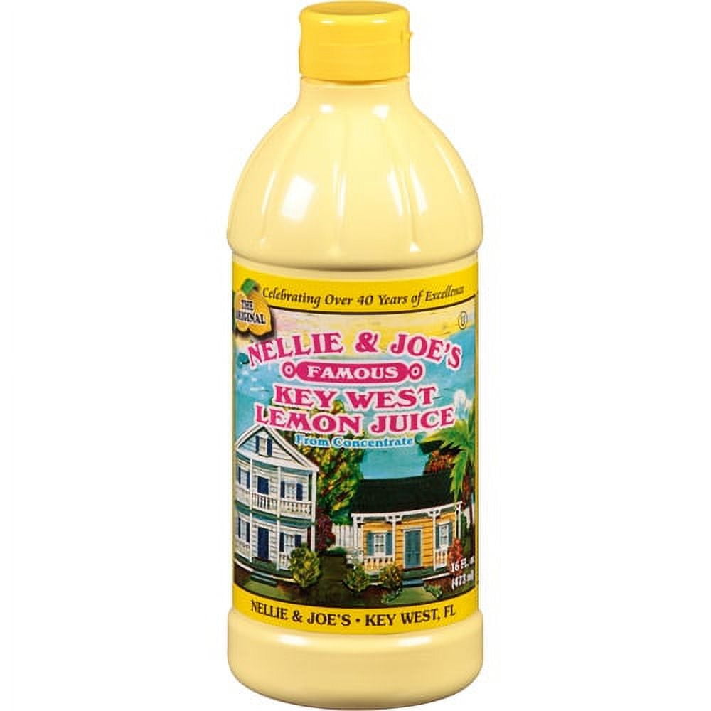 Nellie & Joe's Famous Key West Lemon Juice, 16 fl oz, (Pack of 12)