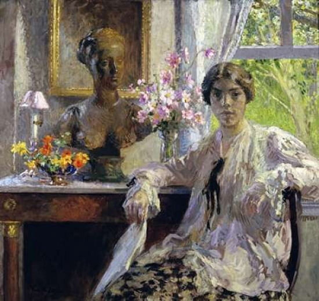 Nellie Kabel Canvas Art - Gari Melchers (24 x 24)